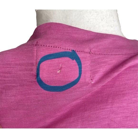 NWT Nation LTD Brianna Rosebud Pink Pima Cotton Midi Sleeveless Dress Sz M Beach - Picture 16 of 16